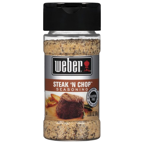 Steak 'N" Chop Seasoning, 6/3oz Weber