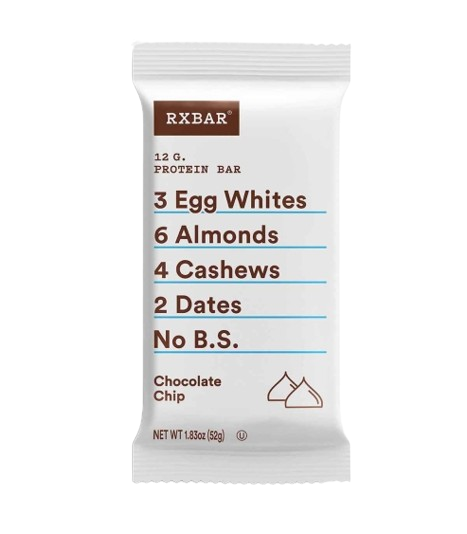 Protein Bar Chocolate Chip, 12/1.83oz RXBar