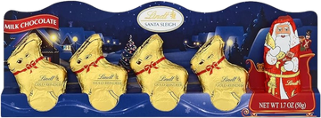 Milk Chocolate Santa & Reindeer, 14/1.7oz Lindt