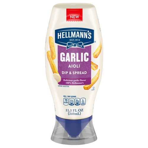 Garlic Aioli, 12/11.5oz Hellmann's