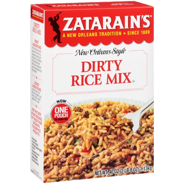 Dirty Rice Mix, 8/40oz Zatarians