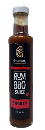 Smokey Rum BBQ Sauce, 12/10oz Goldfinger