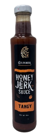 Honey Jerk BBQ Sauce, 12/10oz Goldfinger