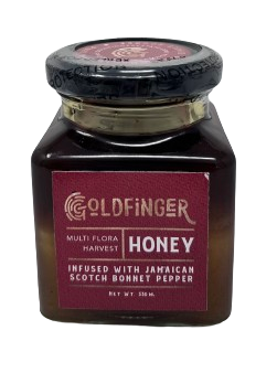 Honey Scotch Bonnet, 12/330g Goldfinger