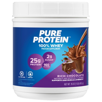 Protein Powder Chocolate, 3/16oz Pure Protein