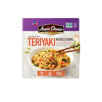 Teriyaki Noodle Bowl, 6/7.8oz Annie Chun