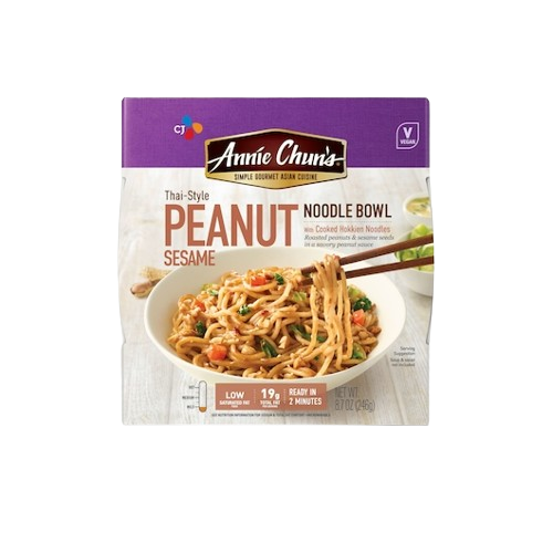 Sesame Peanut Noodle Bowl, 6/8.7oz Annie Chun