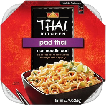 Pad Thai Rice Noodle Bowl, 6/9.77oz Thai Kitchen