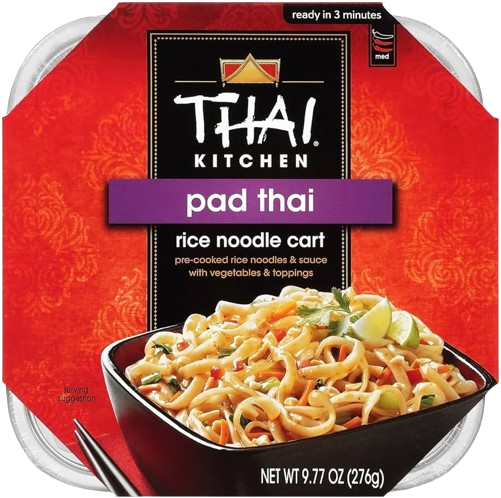 Pad Thai Rice Noodle Bowl, 6/9.77oz Thai Kitchen