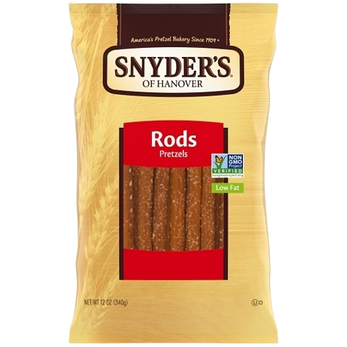 Pretzel Rods, 12/12oz Snyder's