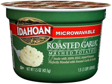 Instant Mashed Potatoes Roasted Garlic, 10/1.5oz Idahoan Foods