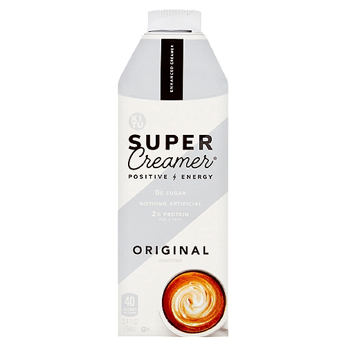 Half & Half Creamer Original, 6/25.4oz Supercream