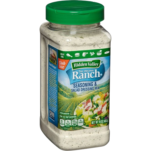 Ranch Seasoning Mix, 6/16oz Hidden Valley