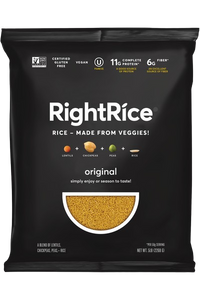 Vegetable Rice, 4/5lb Right Rice