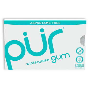 Wintergreen Gum, 12/2.7oz Pur