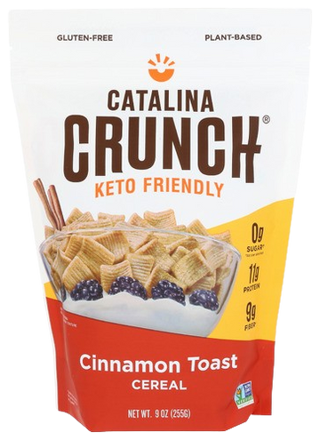 Cinnamon Toast Crunch Keto Cereal, 6/9oz Catalina Crunch