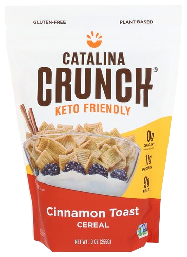 Cinnamon Toast Crunch Keto Cereal, 6/9oz Catalina Crunch