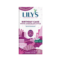 Brithday Cake Chocolate Bar, 12/2.8oz Lily's Sweet