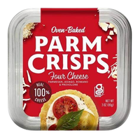 Four Cheese Crackers, 12/3oz Parm Crisps