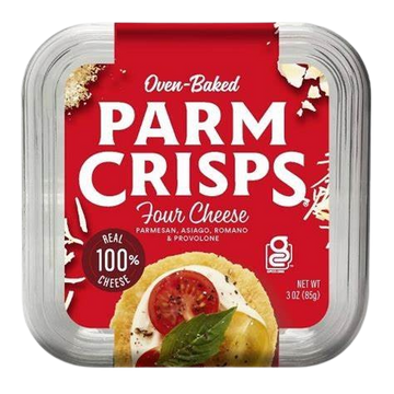 Four Cheese Crackers, 12/3oz Parm Crisps