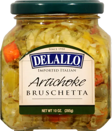 Artichoke Bruschetta Dip, 10oz Delallo