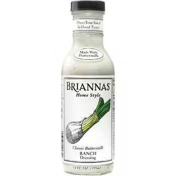 Buttermilk Ranch Dressing, 6/12oz Briannas