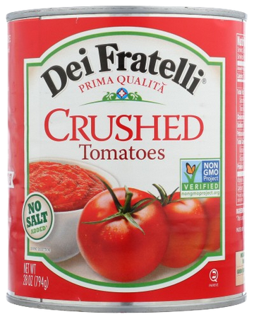 Tomatoes Crushed, 12/28oz Dei Fratelli