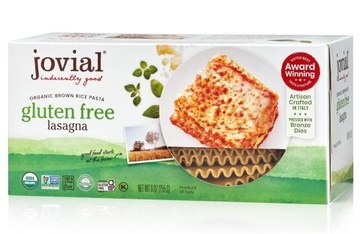 Brown Rice Lasagna Pasta Gluten Free, 6/9oz Jovial