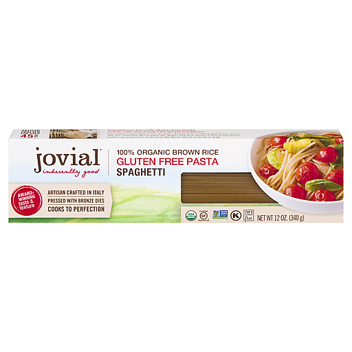 Brown Rice Spaghetti Pasta Gluten Free, 6/12oz Jovial