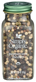 Peppercorn Medley, 6/2.93oz Simply Organic