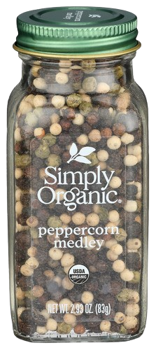 Peppercorn Medley, 6/2.93oz Simply Organic