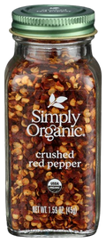 Crushed Red Pepper, 6/1.59oz Simply Organic