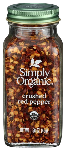 Crushed Red Pepper, 6/1.59oz Simply Organic