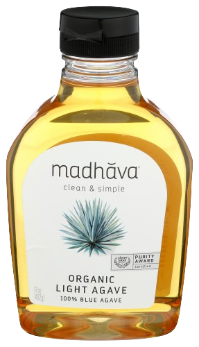 Agave Nectar Golden Light, 6/17oz Madhava