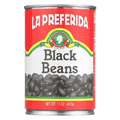 Beans Black, 12/15oz La Preferida