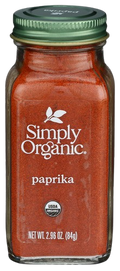 Paprika Ground, 6/2.96oz Simply Organic