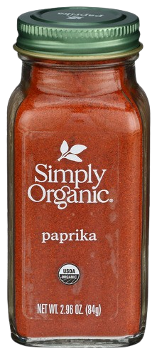 Paprika Ground, 6/2.96oz Simply Organic