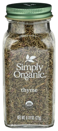 Thymes Leaves, 6/0.78oz Simply Organic