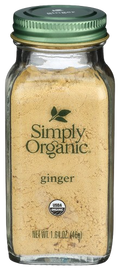 Ginger Ground, 6/1.64oz  Simply Organic