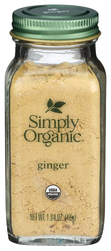 Ginger Ground, 6/1.64oz  Simply Organic