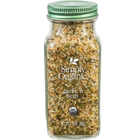 Garlic & Herb Seasoning, 6/3.1oz Simply Organic