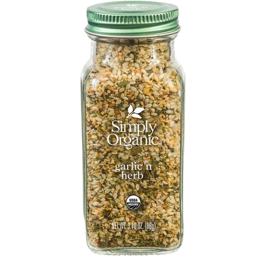 Garlic & Herb Seasoning, 6/3.1oz Simply Organic