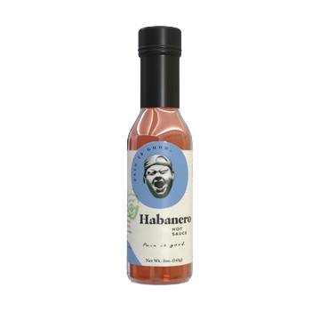 Habanero Hot Sauce, 6/5oz Spicin Foods