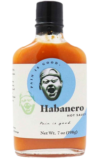 Habanero Hot Sauce, 6/7oz Pain Is Good