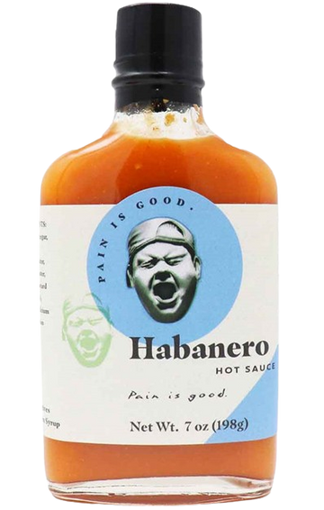 Habanero Hot Sauce, 6/7oz Pain Is Good