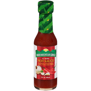 All Nature Hot Sauce, 12/5oz Green Mountain Gringo