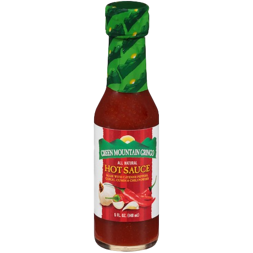 All Nature Hot Sauce, 12/5oz Green Mountain Gringo