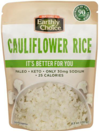 Cauliflower Rice, 6/8.5oz Earthy Choice