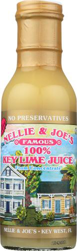 Lime Juice, 12/12 fl oz Nellie & Joes Key West
