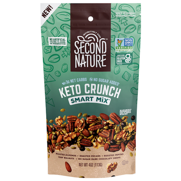 Nut Mix Keto Smart, 6/4oz Second Nature